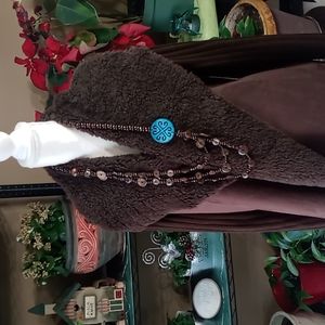 Faded Glory Sherpa Sweater Jacket